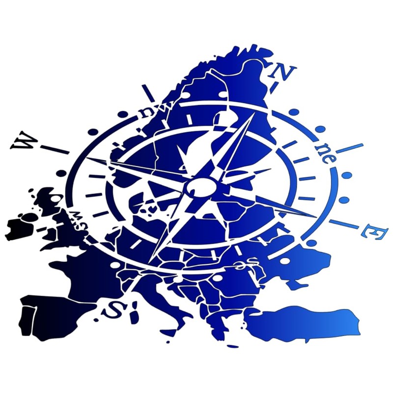 Generisch Compass Sticker for Outdoor and Indoor (RPT 53) (9