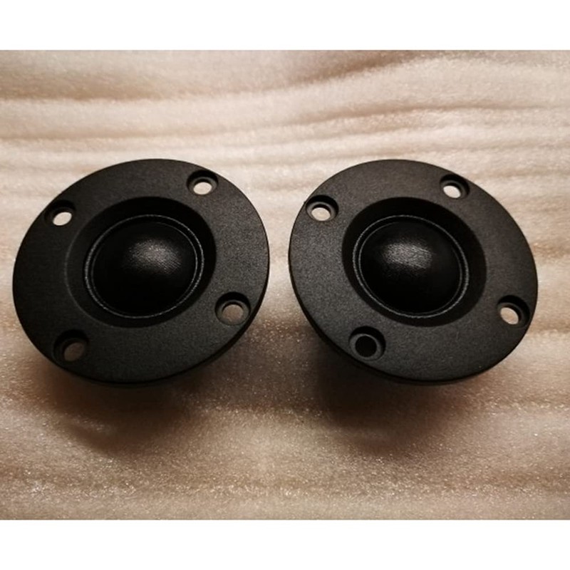 2Pcs Tweeter 1.5Inch 6Ohm 30W Dome Silk Film Tweeter HiFi