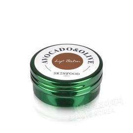 Skinfood Avocado & Olive Lip Balm 12g / 스킨푸드 아보카도&올리브 립밤 12g