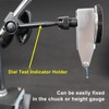Depisuta Universal Dovetail Indicator Holder with Swivel Joint, Dovetail Indicator