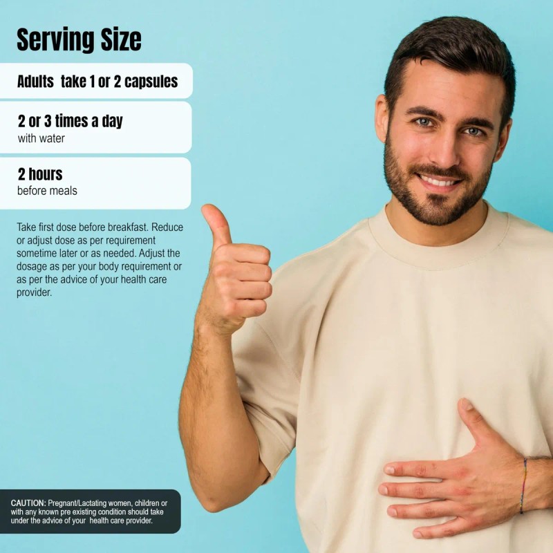 Herbsforever Cápsulas Stomach-d Suplemento Digestión 90