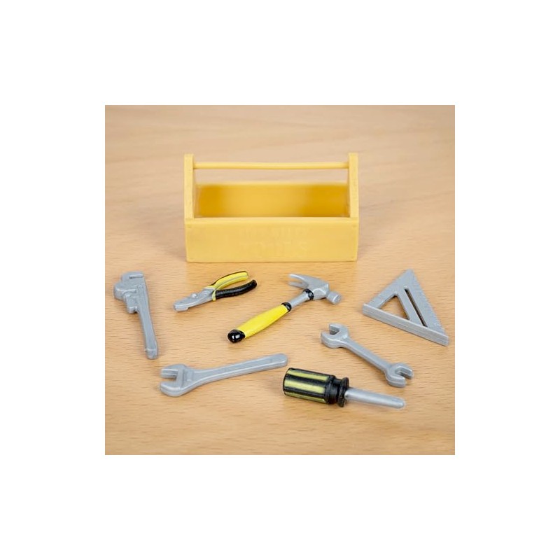 Accoutrements Archie McPhee Itty Bitty Tools Set: Pocket-Sized Handyman's Dream