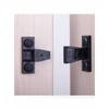 Push in Plinth Fasteners Fittings Press Fit Panel Clips x4，Panel