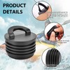 8 Pack Kayak Scupper Plugs, Universal Waterproof Rubber Kayak Bungs