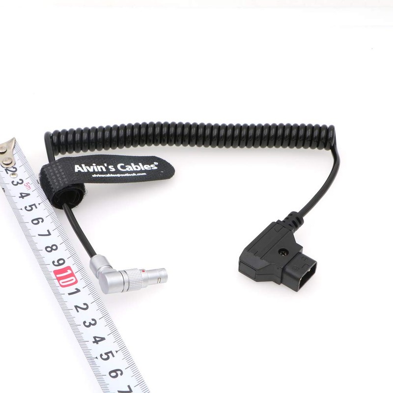 Alvin's Cables Rotatable Right Angle 2 Pin Male to D-Tap