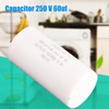CBB60 60uF 50/60HZ AC250V Cylinder Shaped Run Round Capacitor CBB60