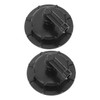 Mobestech Radiator Reservoir Cap 2pcs Overflow Tank Cap for Long-lasting