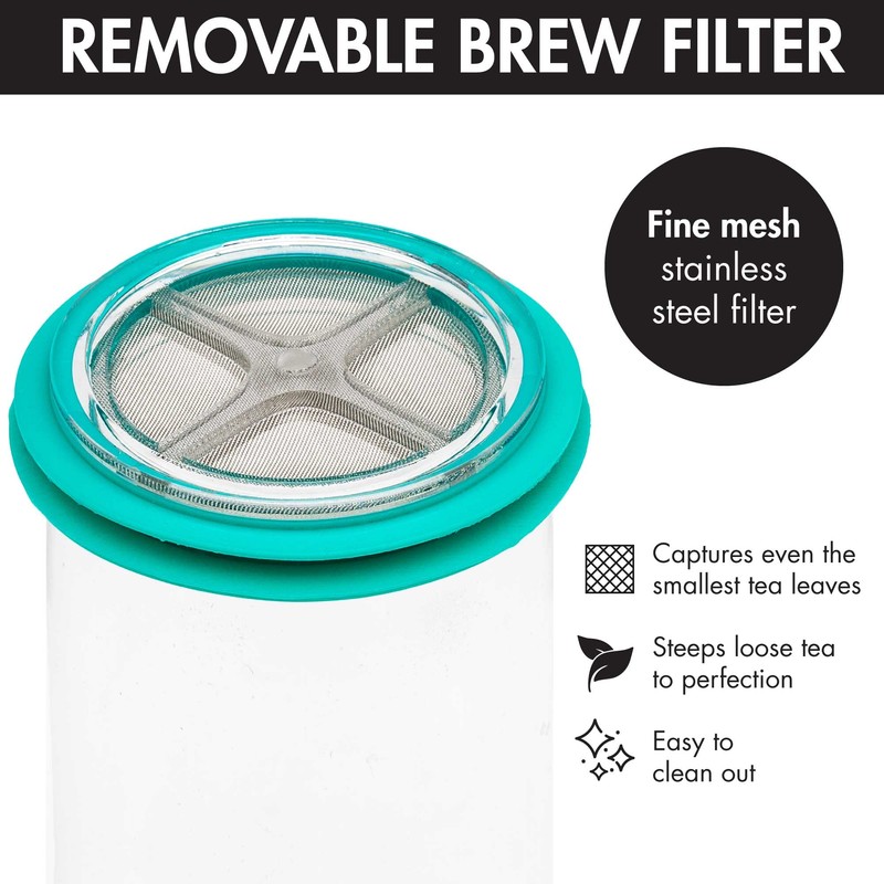 Primula Press & Go Iced Tea Brew Tumbler 16 oz,