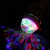 LED Ball Bulb Lamp, 3W E27 LED RGB Crystal Rotating