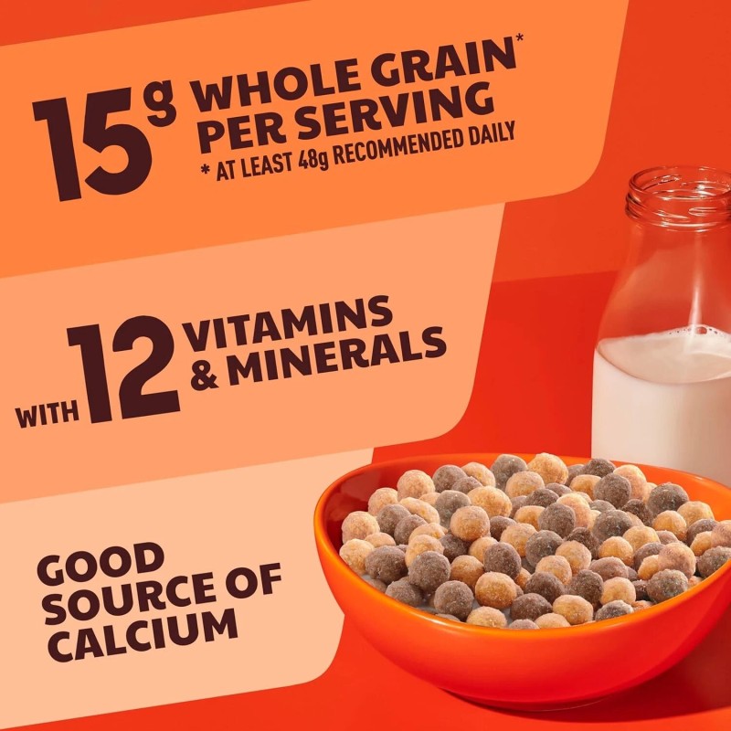 "Brand": "General Mills" REESE’S PUFFS Chocolatey Peanut Butter Cereal, Kid