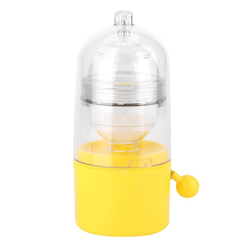Golden Egg Maker, Egg Scrambler Shaker Whisk Hand Operated Golden