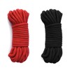Soft Rope Cord, 2pack Soft Cotton Rope Thick Cotton Cord