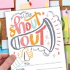 Fun Shout Out Cards For Employees, Office Staff, Teachers and