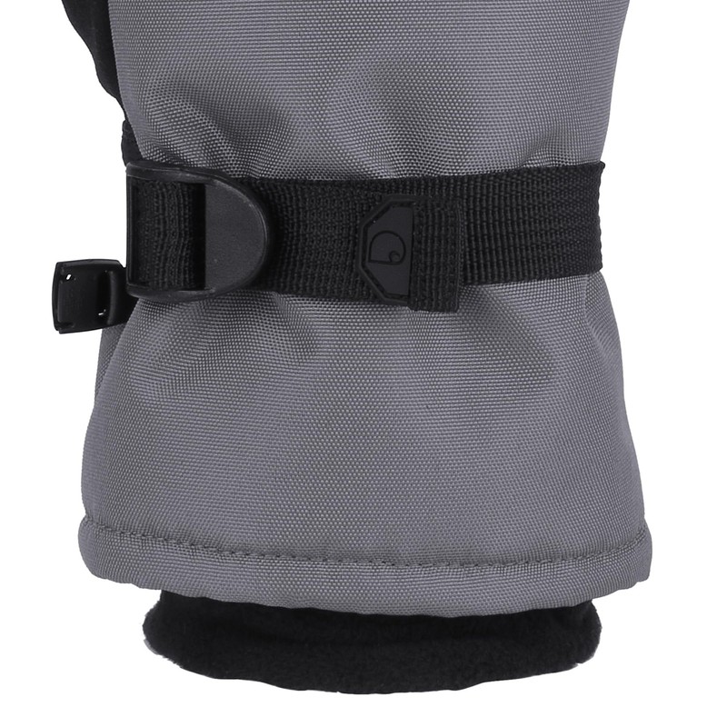 Carhartt Men's Waterproof Insulated Knit Cuff Mitten, Dark Grey/Black, XX-Large