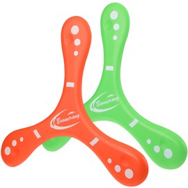 Toddmomy Pack of 2 Boomerang in V Shape Returning Boomerang Funny Easy to Throw Boomerang for Children and Adults