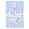 BabyTown Baby Boys and Girls Soft Cotton Cellular Blankets Blue