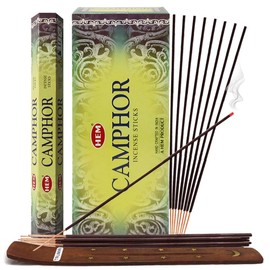 Camphor Incense Sticks and Incense Stick Holder Bundle Insence Insense Hem Incense Sticks
