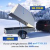 ARANA ST280M200 28 inch 200LB Gas Struts for Heavy Lid,