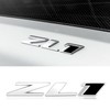 3D Raised Letters ZL1 Emblem Metal Side Rear Door with
