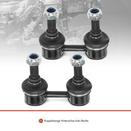 Frankberg 2 x Stabiliser Link Rod Rear Axle Compatible with X5 E53 3.0-4.8 2.9L-4.8L 2000-2006 Replace# 33551096735
