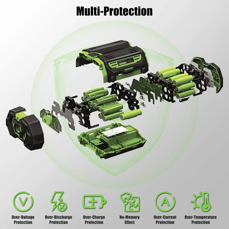 56V 3.0Ah Lithium Battery For EGO 56V Tool Lawn Mower