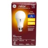GE relax LED A21 3 way Light Bulb, 5, 13 or 19 watts, soft white HD Light, 500,