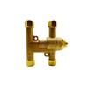 H.C. BT-T40LF-38 Under Counter Thermostatic Mixing Valve, 3/8 inches, Brass