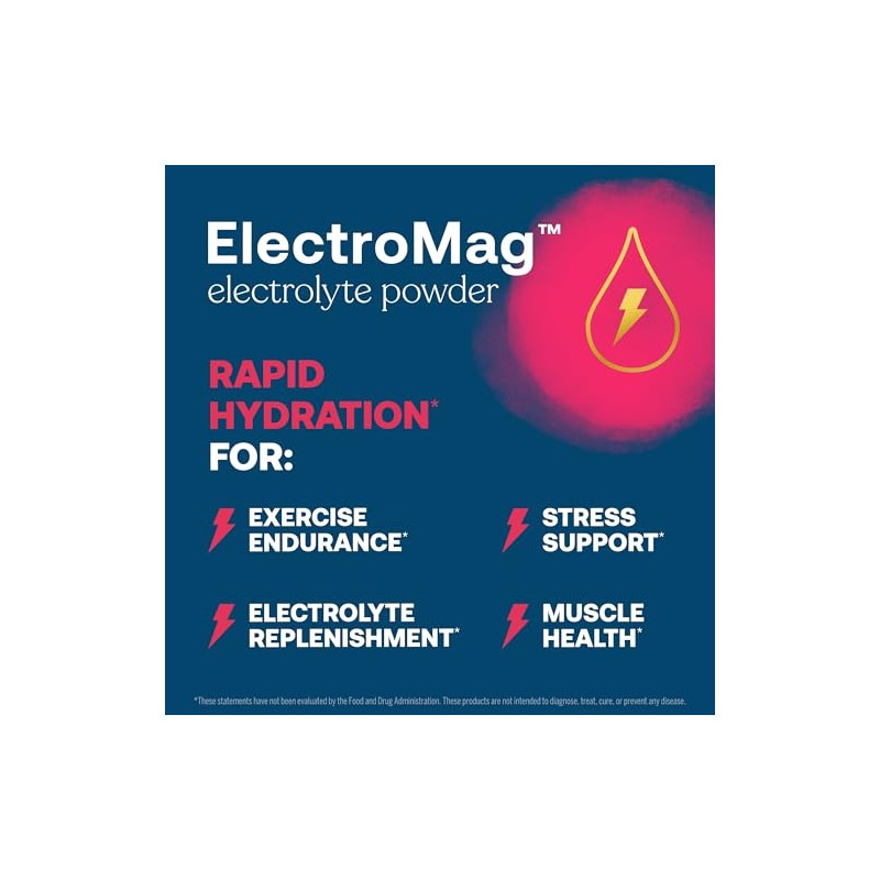 True Grace ElectroMag Watermelon - Electrolyte Powder for Hydration