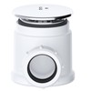 SPARES2GO Shower Trap for 50mm Tray Plug Hole 40mm 1.5"