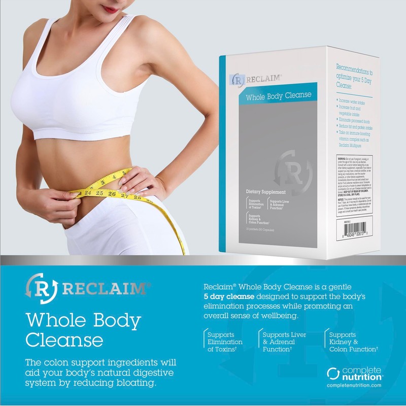 Complete Nutrition Reclaim Whole Body Cleanse- 5 Day Detox