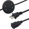 weideer Floor Foot Pedal Power Switches with Extension Cord 18AWG