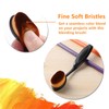 Briartw Blending Brushes for Cards Making,2pcs/Set Ink Blending Brushes for