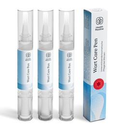Health Routine Wart Care Pen 3er Pack — Warzenpflege Stift with Teebaumöl, Salicylsäure, and Rizinusöl for Skin Care
