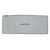 Center Cut Microfiber Golf Towel 16"x40" - Gray with Black