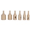 12Pcs Diamond Hole Saw Kit Carbon Steel 6 to 35mm