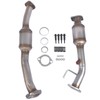 NEWZQ Front & Rear Catalytic Converters Set Compatible with Nissan