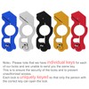 Windance Motorcycle Anti Theft Lock,Heavy Duty Front Brake Lock,Throttle Grip