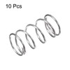 TA-VIGOR 10Pcs Extended Compressed Spring, 11mm OD,0.8mm Wire Size,20mm Length