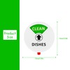 Rumyve Dishwashers Soft Magnets Clean Dirty Signs,Double-sided Powerful Kitchen Flip