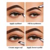 Eyeliner Brush, EIGSHOW Sickle Angled Gel Eyeliner Makeup Brush for