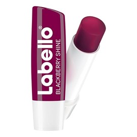 LABELLO Bálsamo labial con color Mora (4.8g) protector labial con Vitamina E libre de aceites minerales 24 horas de humectación