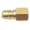 MENSI Propane Brass Quick Connect Fitting Adapter Female Plug x