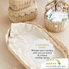 BEBE BASK Premium Baby Diaper Caddy Organizer - Handmade &