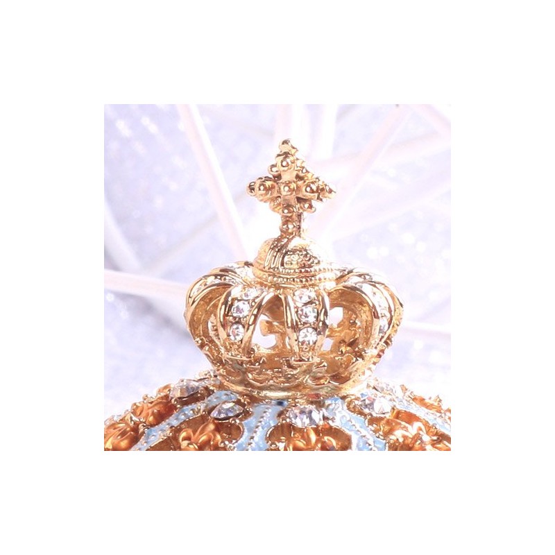 < Blue Crown > Pierce Jewelry Box Jewelry Box