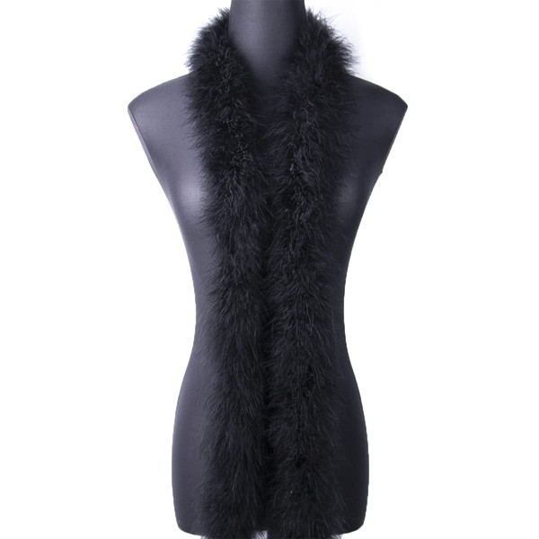 wangruida 2 Yards Fluffy Marabou Feather Boa for DIY Craft
