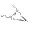 Pelham Horse bit, bocado de Cobre de Acero Inoxidable para