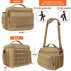 opux Tactical Lunch Box for Men, Tan Mens Insulated Lunch