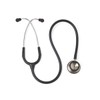 Medline Synergy Dual Frequency Stethoscope, Dual Head, Black