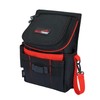 MELOTOUGH Medium Ziptop Tool Pouch with Belt Clip,16-Pocket Heavy Duty