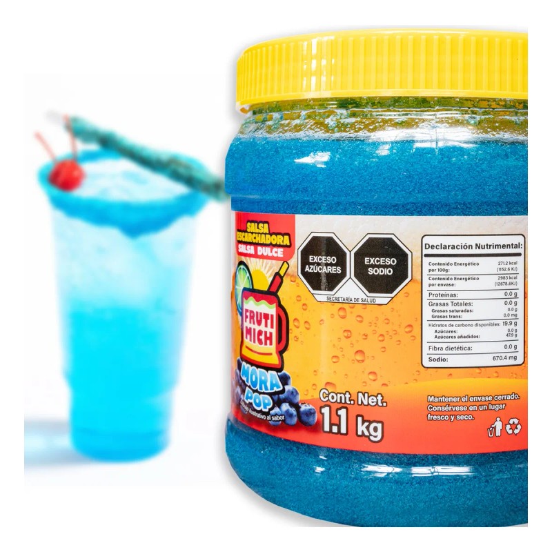 Salsa Pasta Sabor Mora Para Escarchar Michelada Salsamix